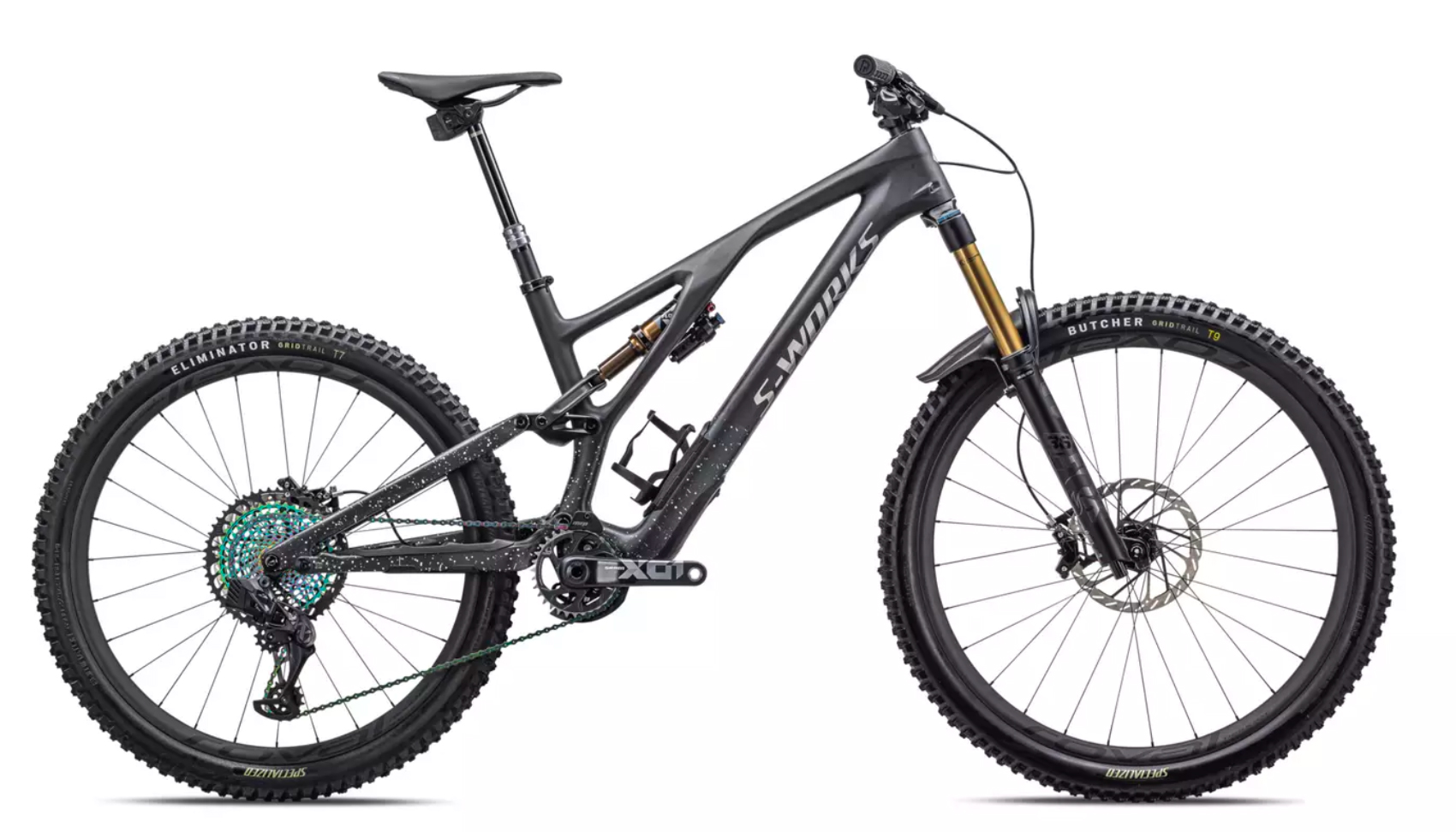 horské kolo Specialized S-Works Stumpjumper FSR Evo Carbon 29" 2022 black metal/carbon