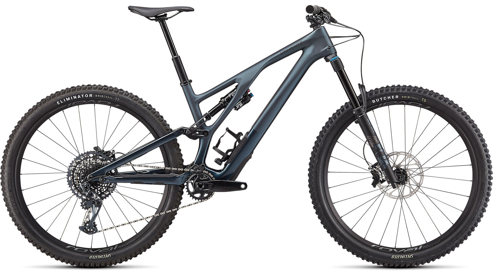 horské kolo Specialized Stumpjumper FSR Evo Expert Carbon 29" 2022 satin battleship