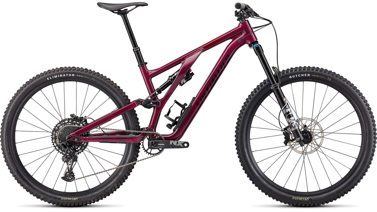 horské kolo Specialized Stumpjumper FSR Evo 2022 gloss raspberry/black