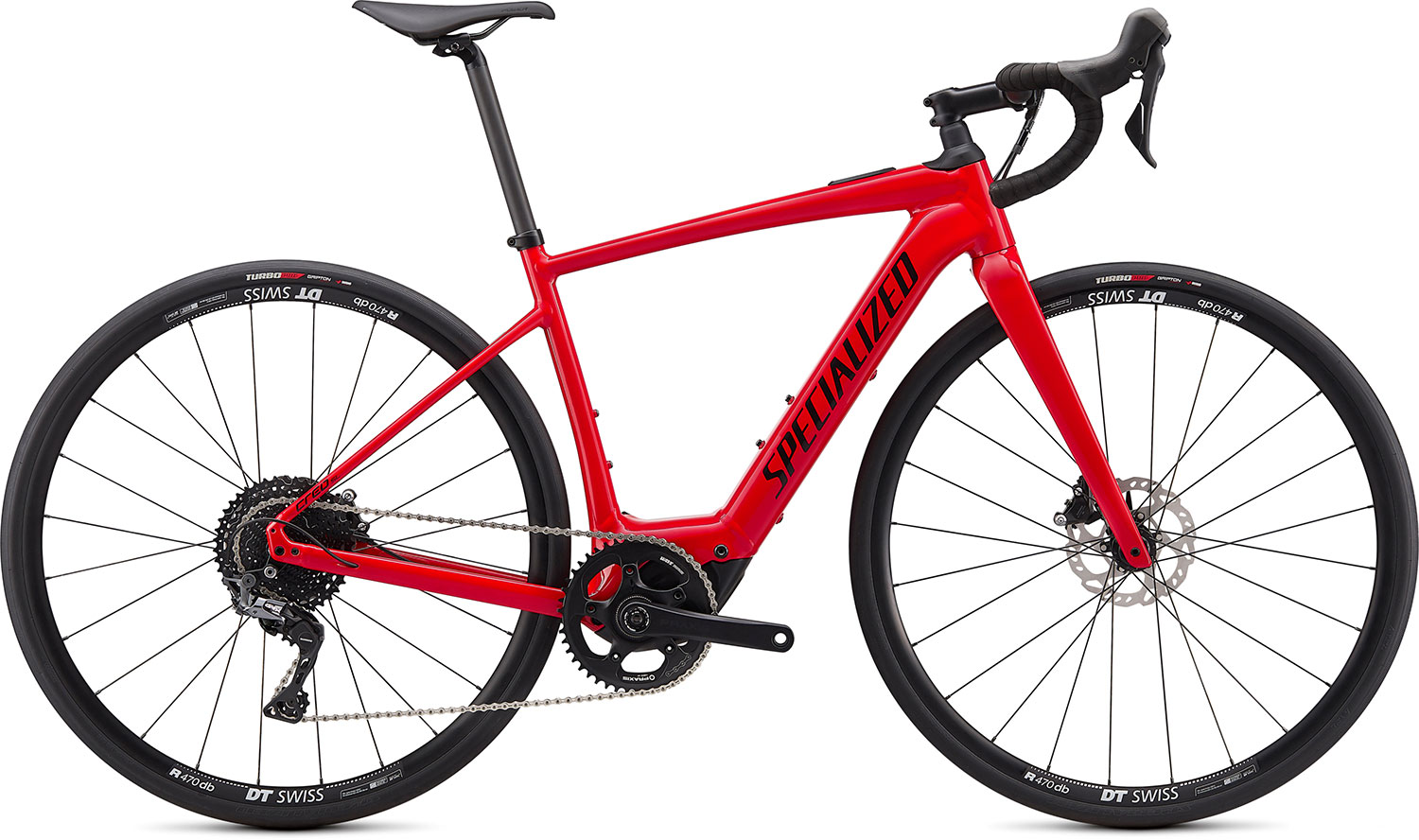 silniční elektrokolo Specialized Creo SL E5 Comp 2021 flo red/white/black