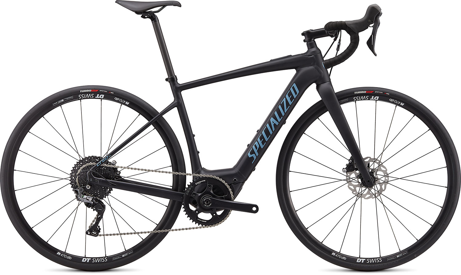silniční elektrokolo Specialized Creo SL E5 Comp 2021 satin black/gray
