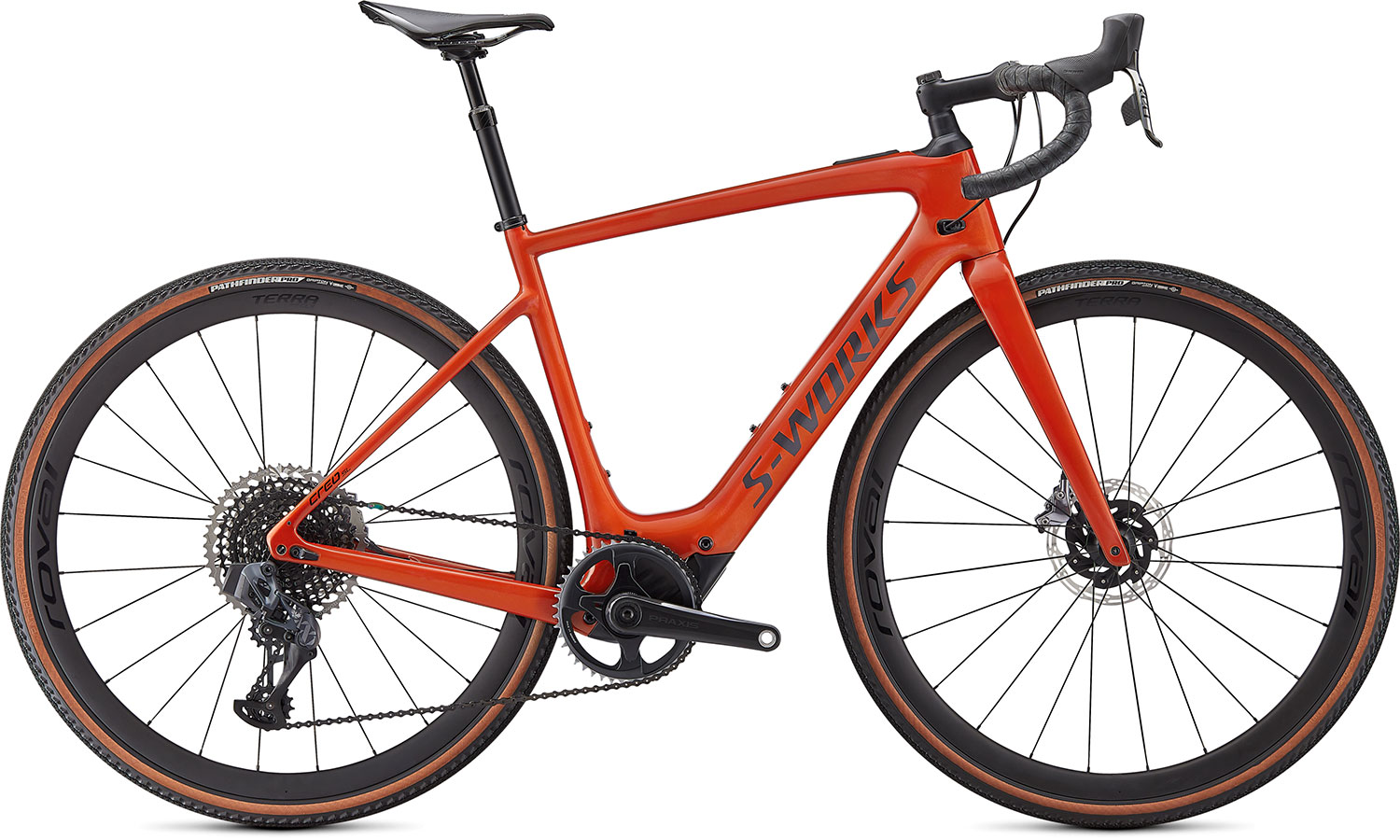 silniční elektrokolo Specialized S-Works Creo SL Carbon Evo 2021 gloss redwood/carbon