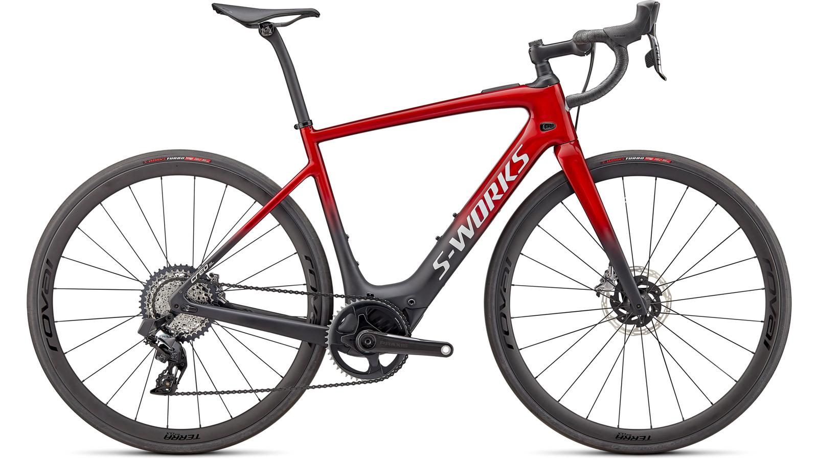 silniční elektrokolo Specialized S-Works Creo SL 2022 red/spectraflair