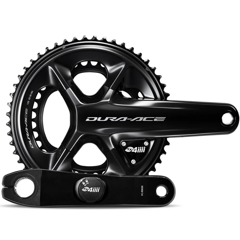 Shimano Dura-Ace with powermeterem 4iiii Precision Pro Dual-sided